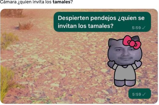 Memes de tamales por Día de la Calendaria