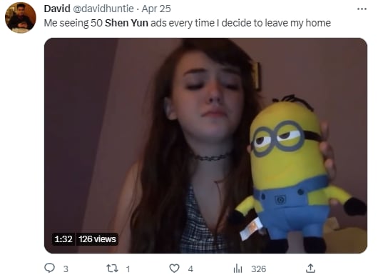 Memes comerciales de Shen Yun