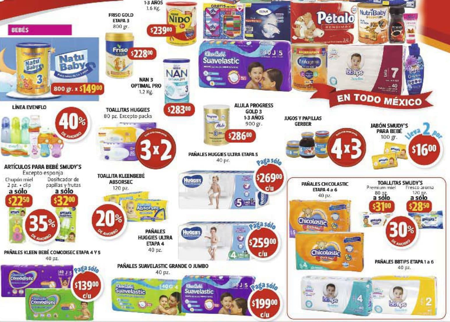 Folleto Farmacias Guadalajara fin de semana 1 al 3 de septiembre 2023