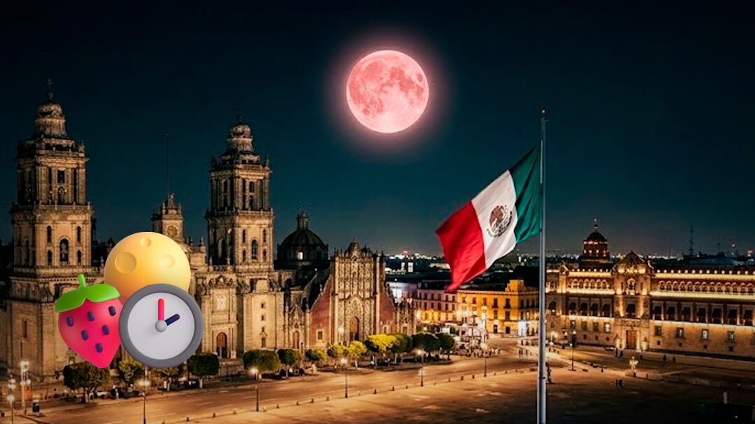 ¿A qué hora ver la Luna de Fresa hoy? Horario en México