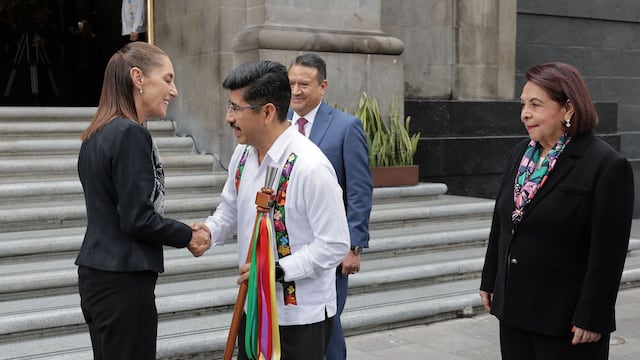 Claudia Sheinbaum Pardo, Presidenta de México, asistió como invitada al informe de labores de la Suprema Corte de Justicia de la Nación