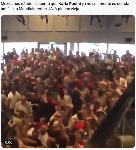 Memes celebran que Karla Panini sea odiada mundialmente