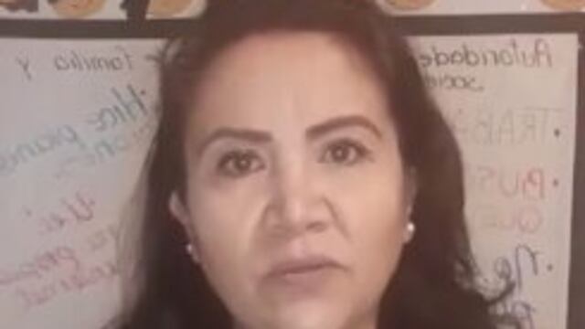 Maestra de preescolar en San Luis Potosí