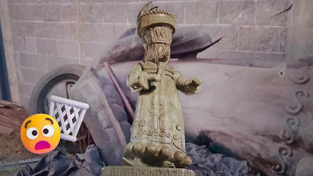 Monumento al Chinelo en Xochimilco terminó en el fierro viejo tras ser retirado