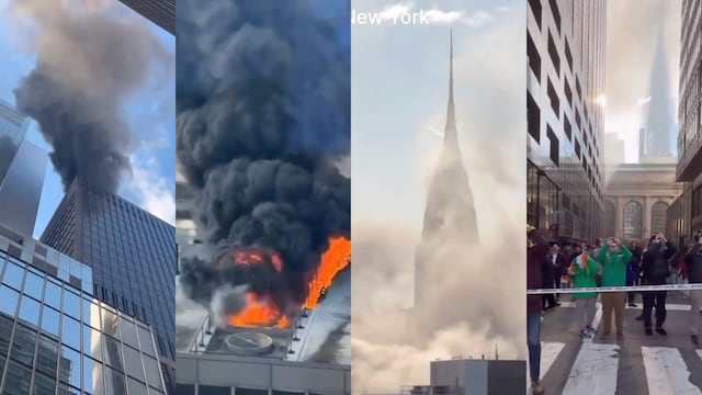 Incendio en Manhattan