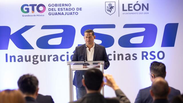 Diego Sinhue Rodríguez inaugura oficinas de Kasai en León