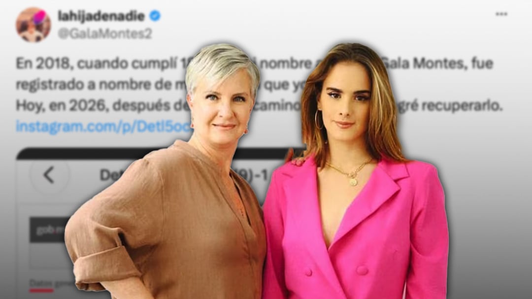 Gala Montes recupera los derechos de su nombre artístico tras disputa con su mamá