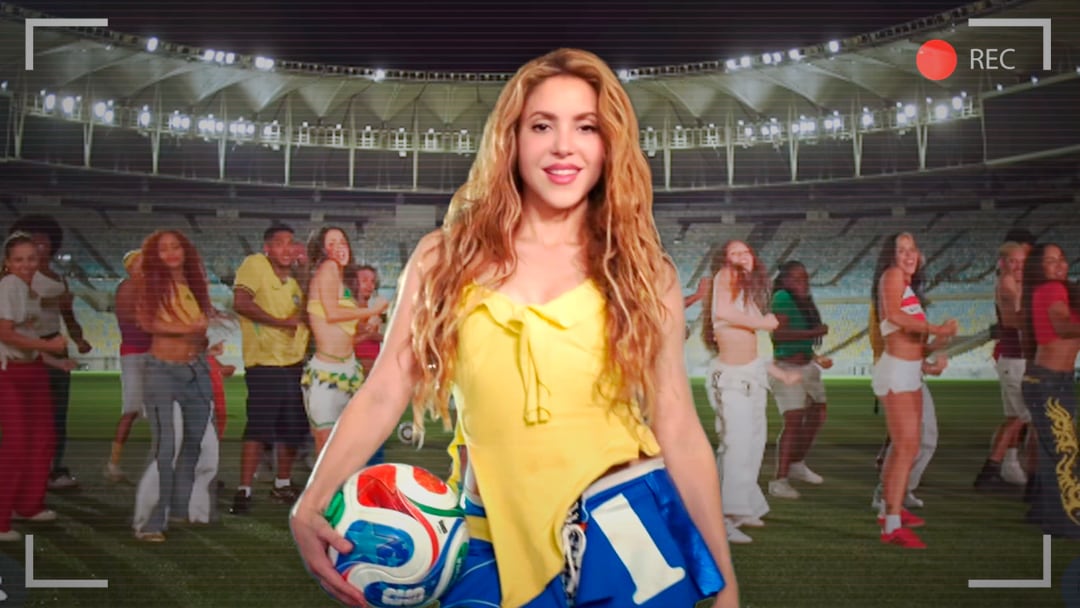Shakira interpretará el himno oficial del Mundial 2026