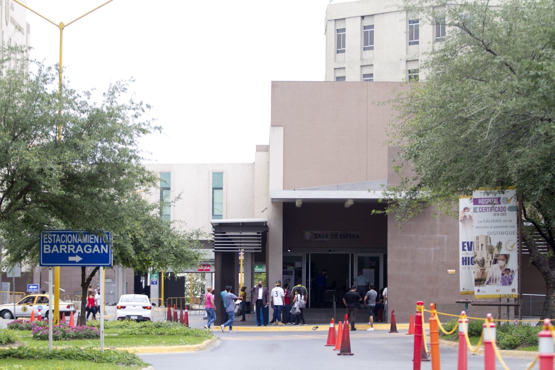 Hospital Universitario, sitio donde Jaime Rodríguez Calderón es atendido