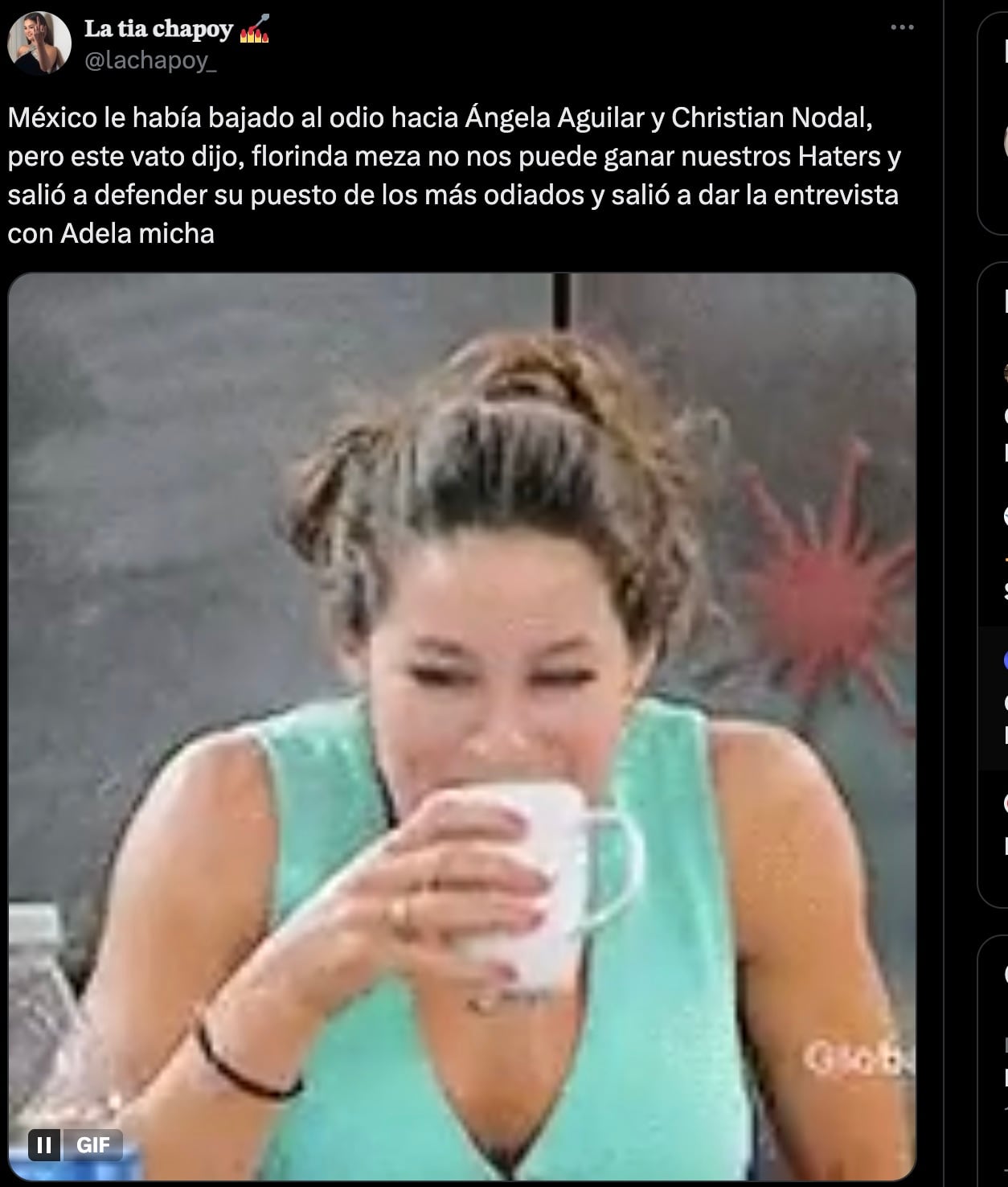 Memes de la entrevista de Christian Nodal con Adela Micha