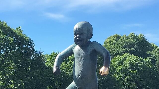 Estatua de "Sinnataggen"