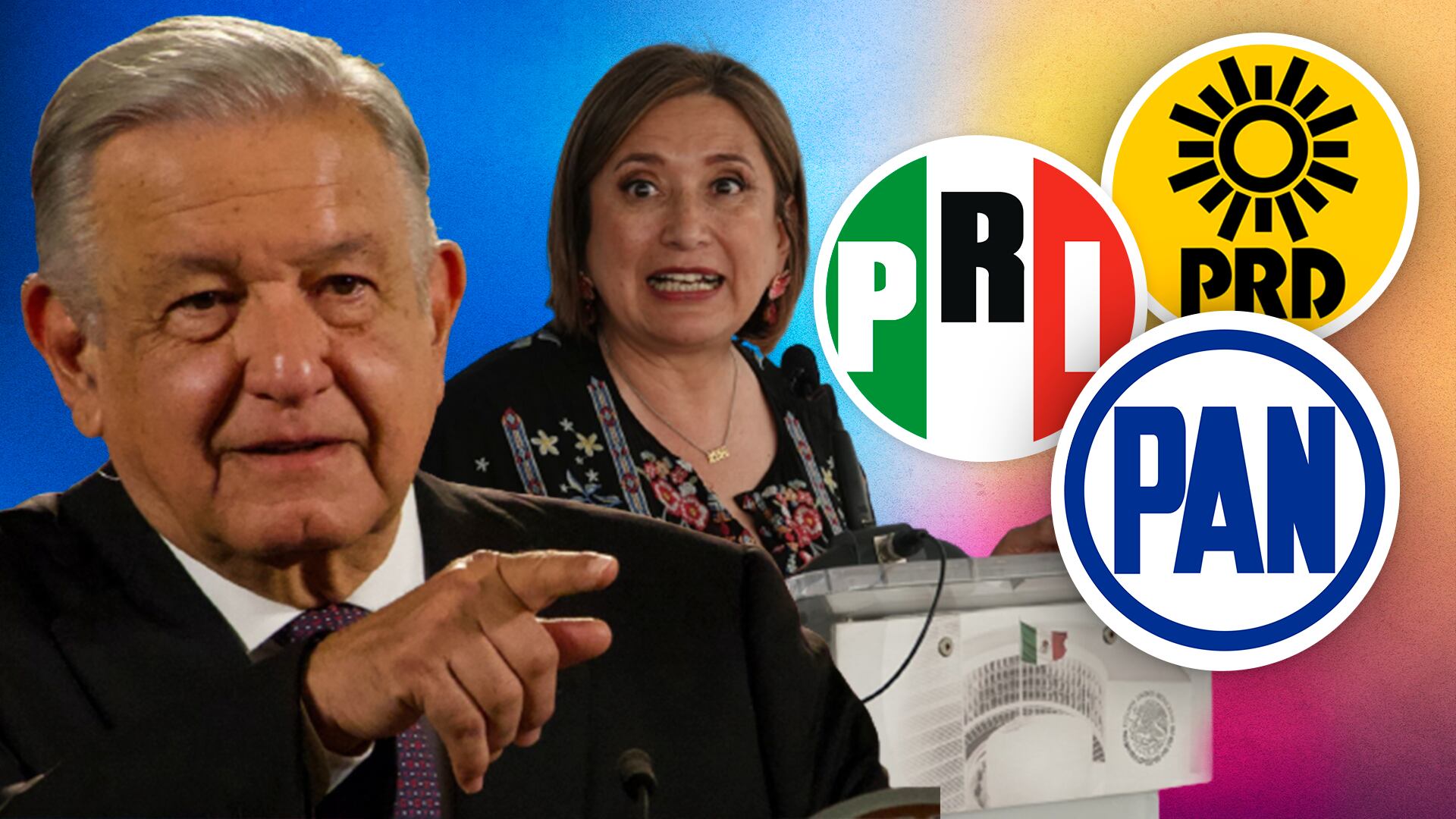 ALMO critica a Va por México por elegir a Xóchitl Gálvez