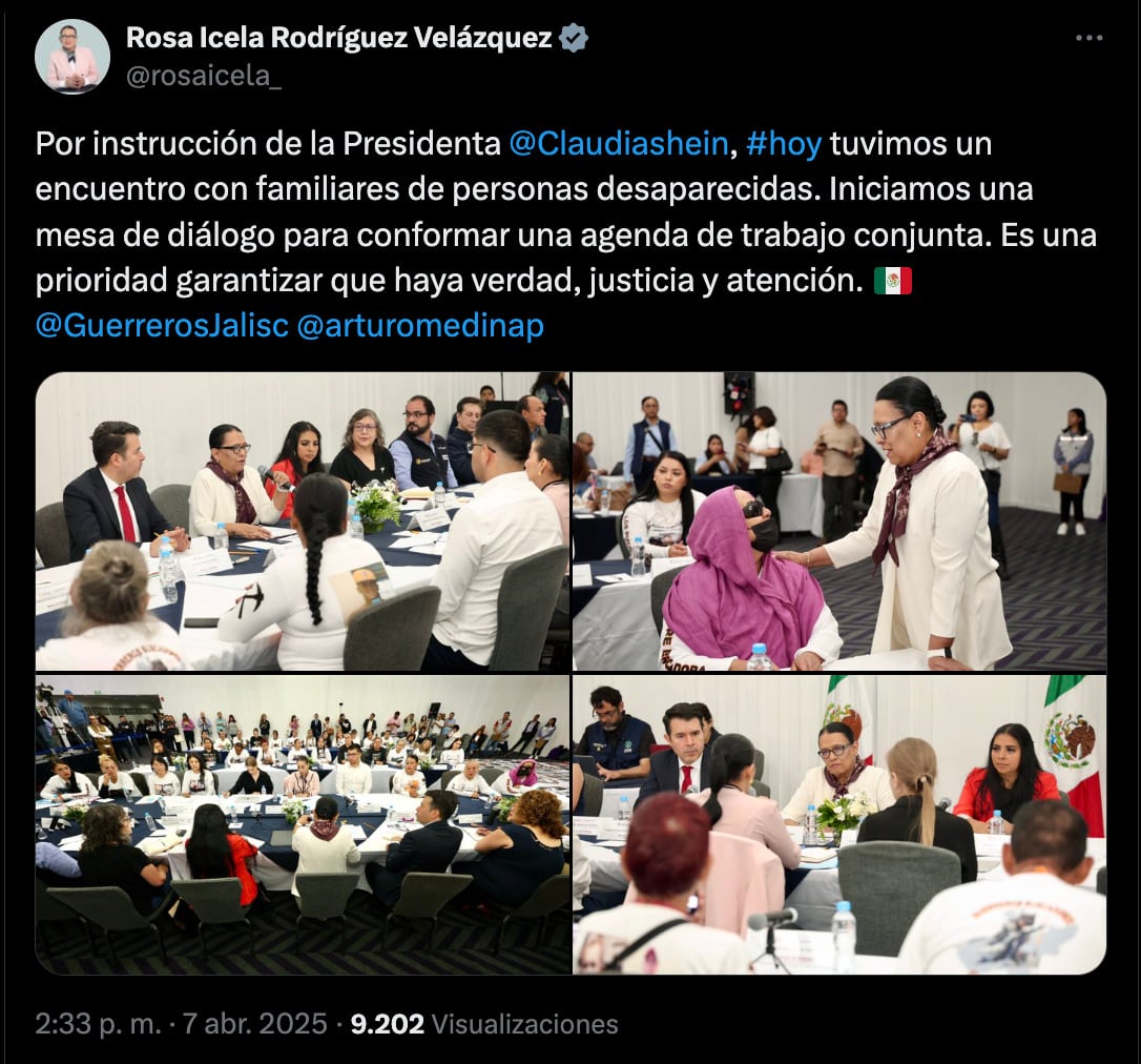 Secretaría de Gobernación y madres buscadoras: los compromisos alcanzados tras su reunión