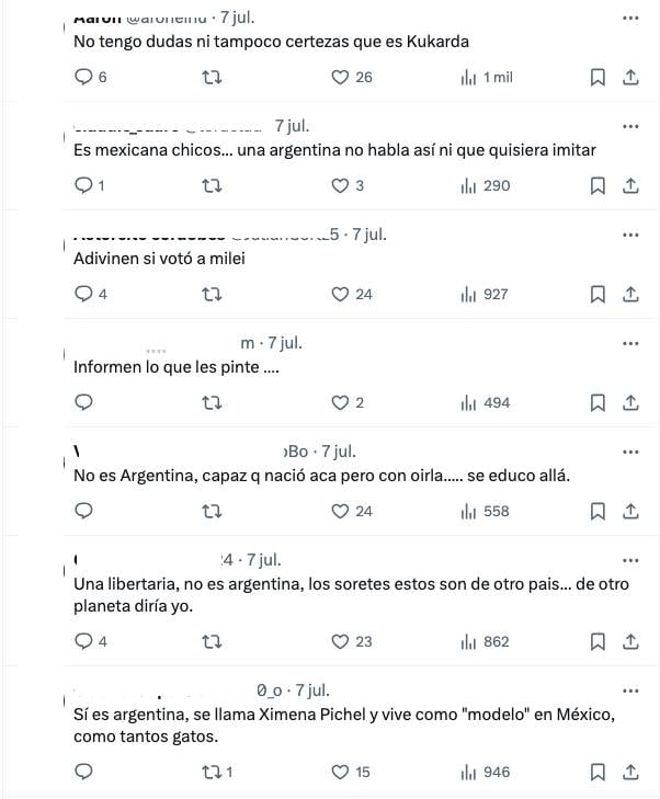 Argentinos reaccionan a caso de Lady Racista, Ximena Pichel