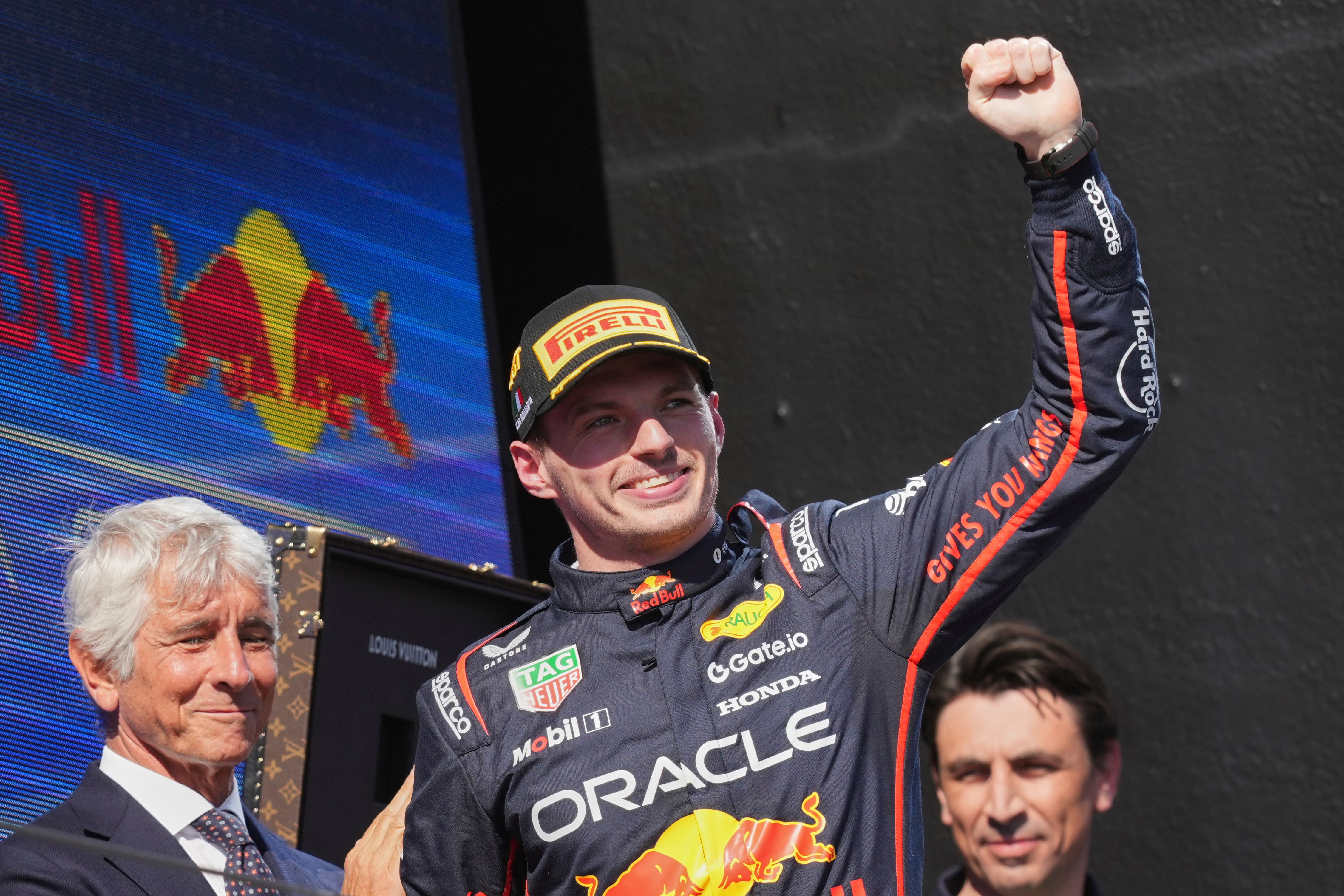 Max Verstappen en el GP de la Emilia-Romaña.