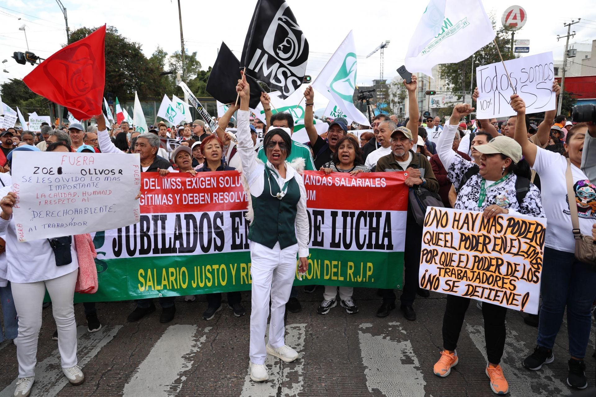 Protestas del IMSS
