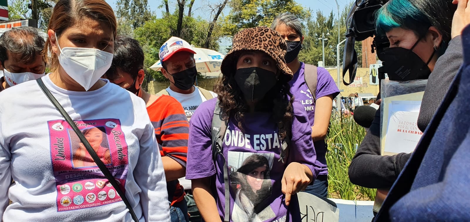 Familias de personas desaparecidas en la CDMX