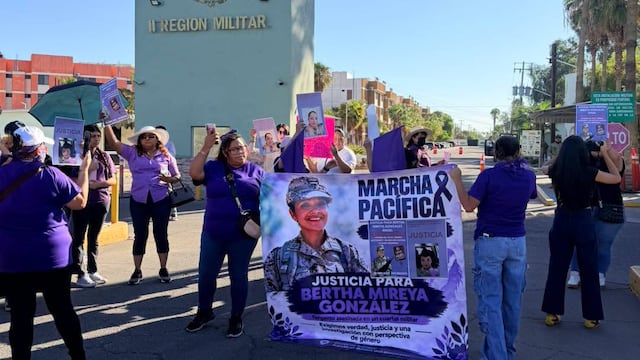 Bertha Mireya González: exigen justicia por su muerte en cuartel militar de Mexicali