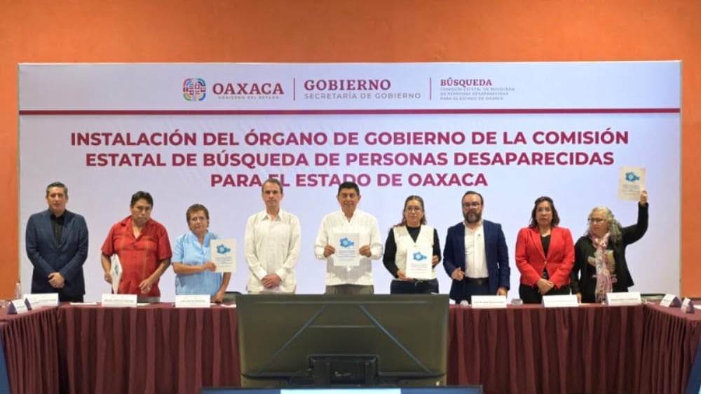 Oaxaca se convierte en el primer estado del Sur-Sureste en instaurar el Plan Estatal de Búsqueda de Personas
