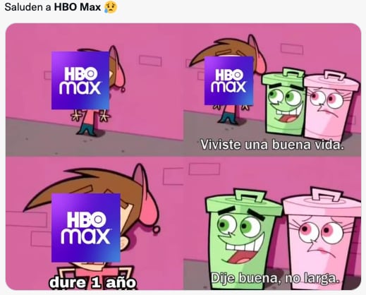 Memes por supuesta desparición de HBO Max