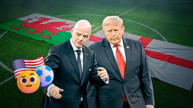 Infantino busca apoyo de Trump tras perder el de Inglaterra y Gales