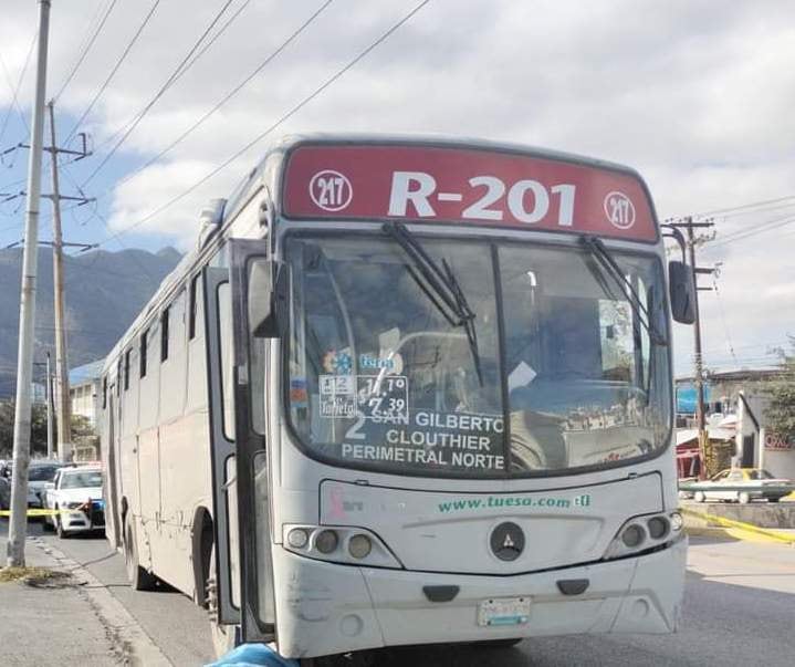 Camión ruta 201 en Monterrey