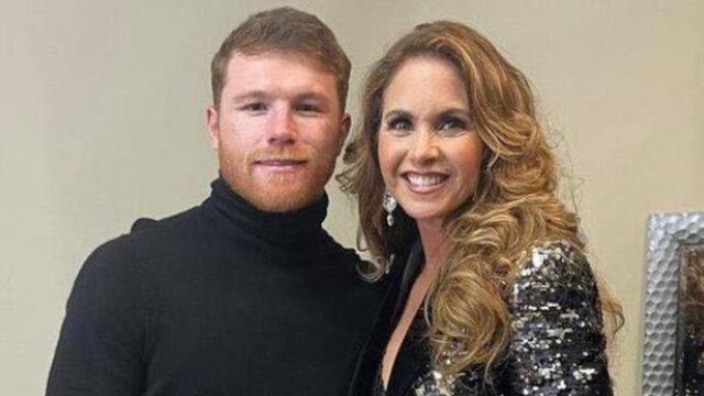 Saúl Canelo Álvarez y Lucero