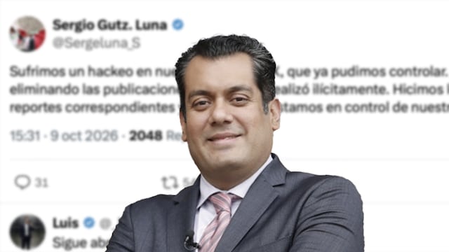 Sergio Gutiérrez Luna recupera su cuenta de X
