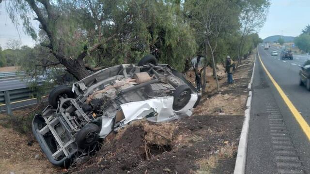 Accidente en carretera México-Querétaro