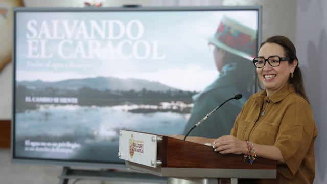 La recuperación del humedal El Caracol ya suma 123.8 hectáreas inundadas y beneficiará a millones de habitantes mediante la recarga de mantos freáticos.