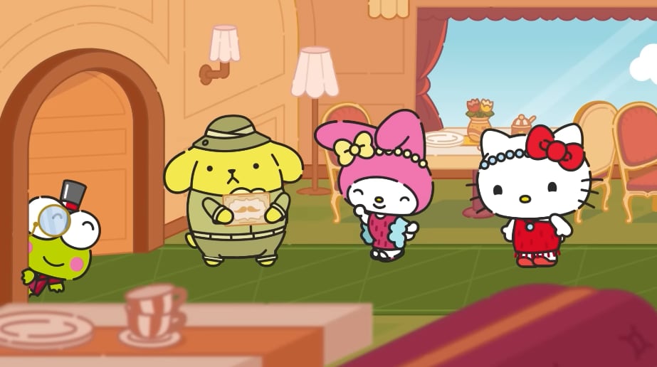 Hello Kitty and Friends por el cumpleaños de Cinnamoroll