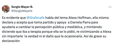 Sergio Mayer vs Maryfer Centeno