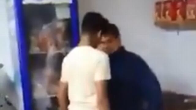 Agresión a hombre con síndrome de down