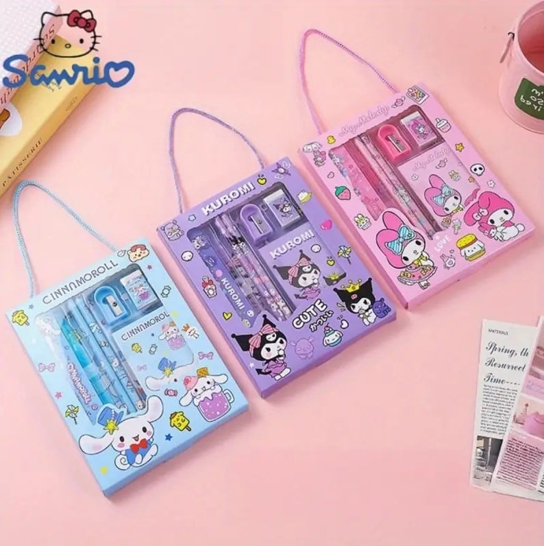 Set de útiles escolares Hello Kitty