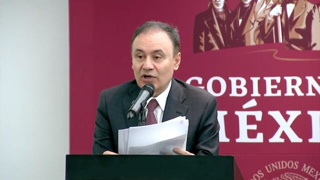 El secretario de Seguridad y Protección Ciudadana, Alfonso Durazo.