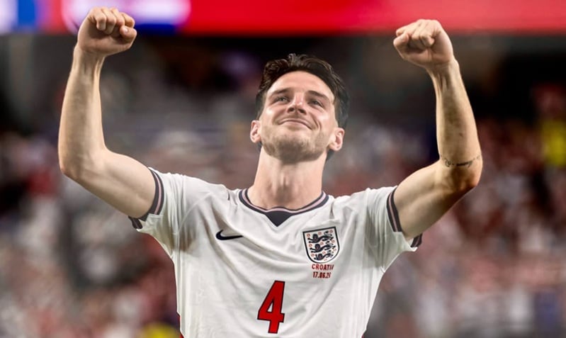 Declan Rice, futbolista de Inglaterra