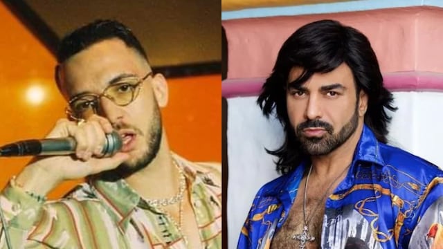 C Tangana y Albertano Santacruz.