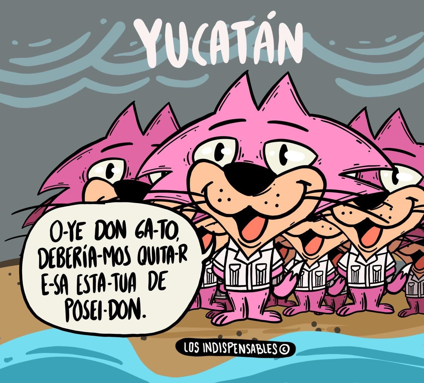El huracán Beryl desata los memes de Poseidón vs Chaac