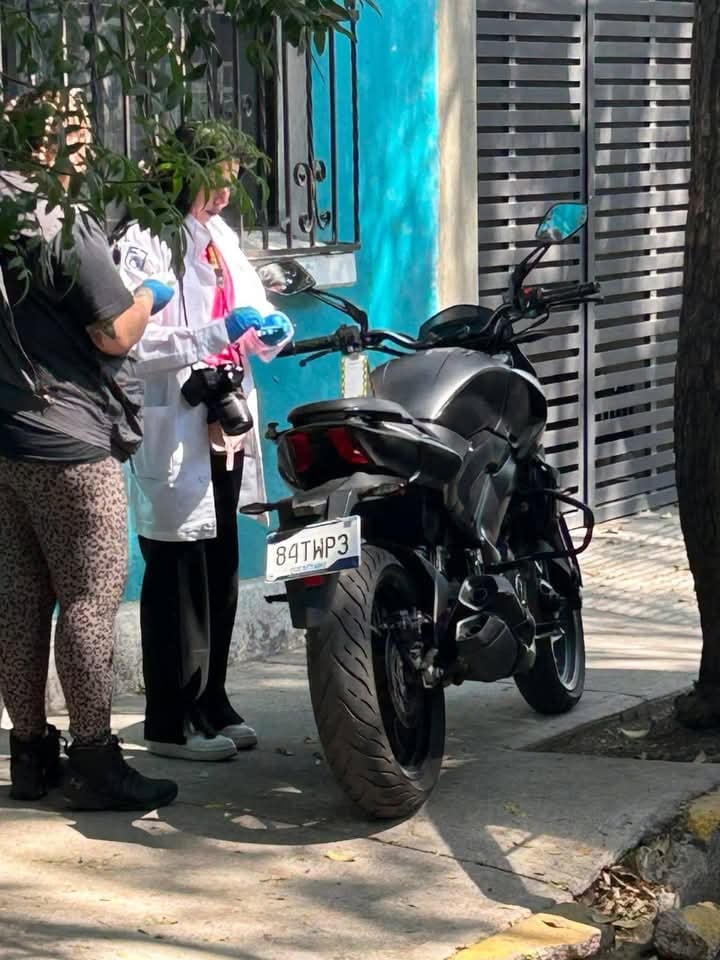 Ximena Guzmán Cuevas y José Muñoz: Moto habría sido usada para matar a funcionarios de CDMX