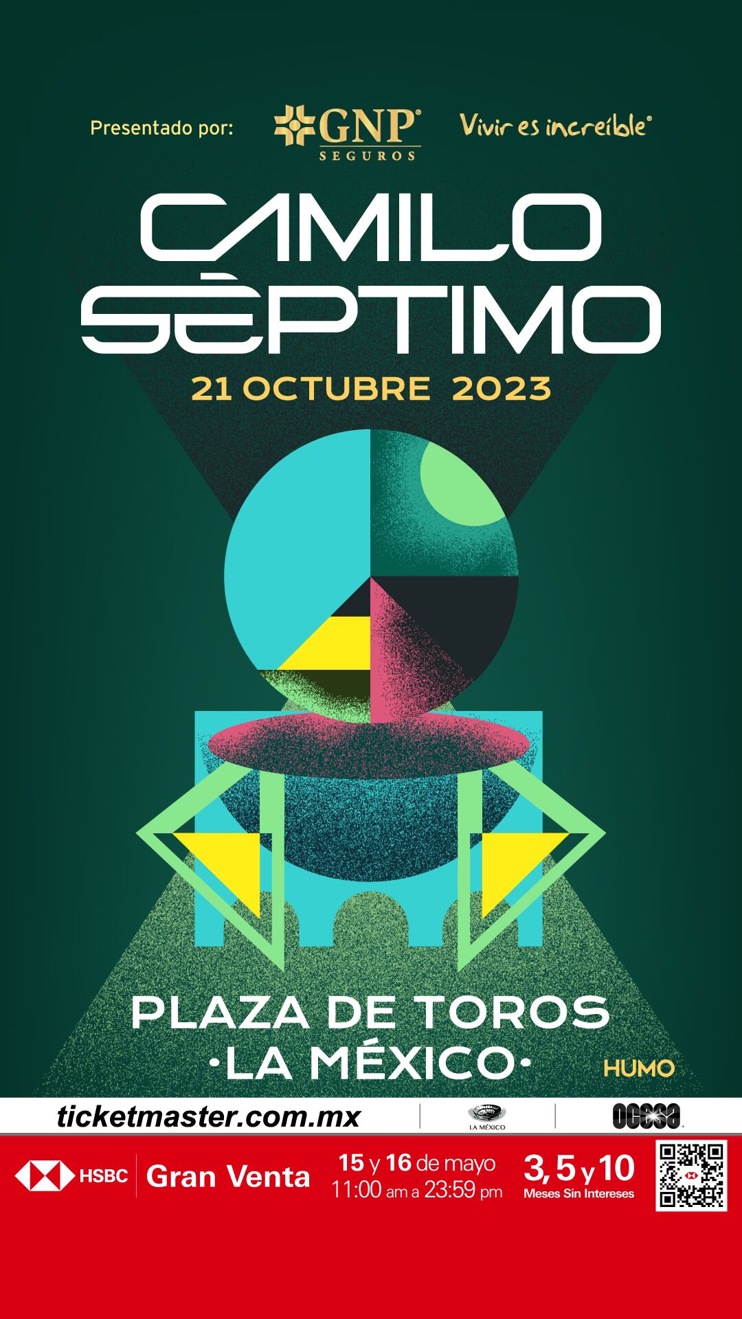 Camilo Séptimo en Plaza de Toros: Precio de boletos para verlos en concierto