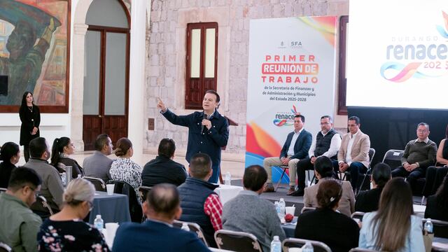 El gobernador de Durango hizo un llamado para tener finanzas saludables en la entidad