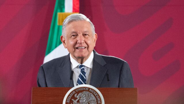 El presidente López Obrador