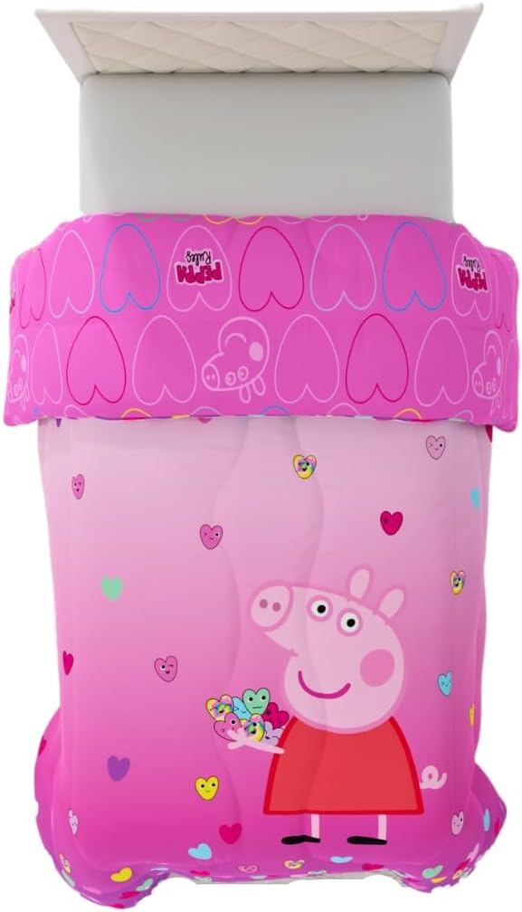 Cobertor de Peppa Pig doble vista