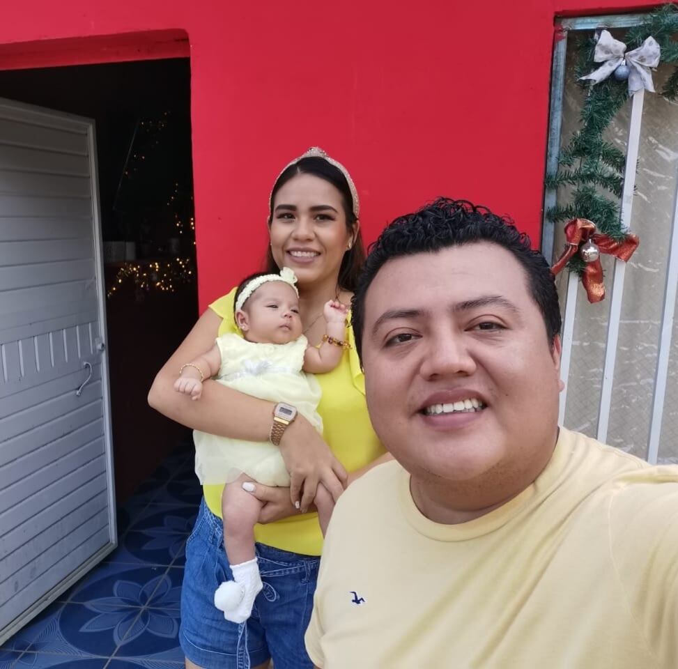 José Alberto Cifuentes Cardona y su esposa