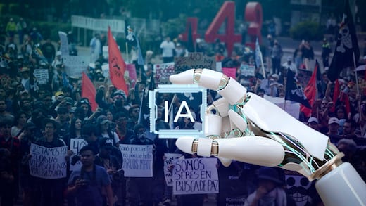 Generación Z México: describen la fabricación de un movimiento juvenil con IA y operadores políticos