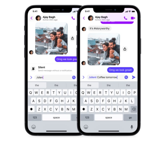 Atajo de Facebook Messenger