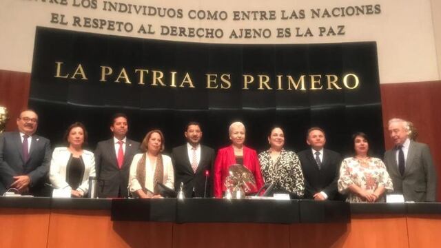 Luz Elena Bolaños en el Senado. México ante conflicto en Venezuela.