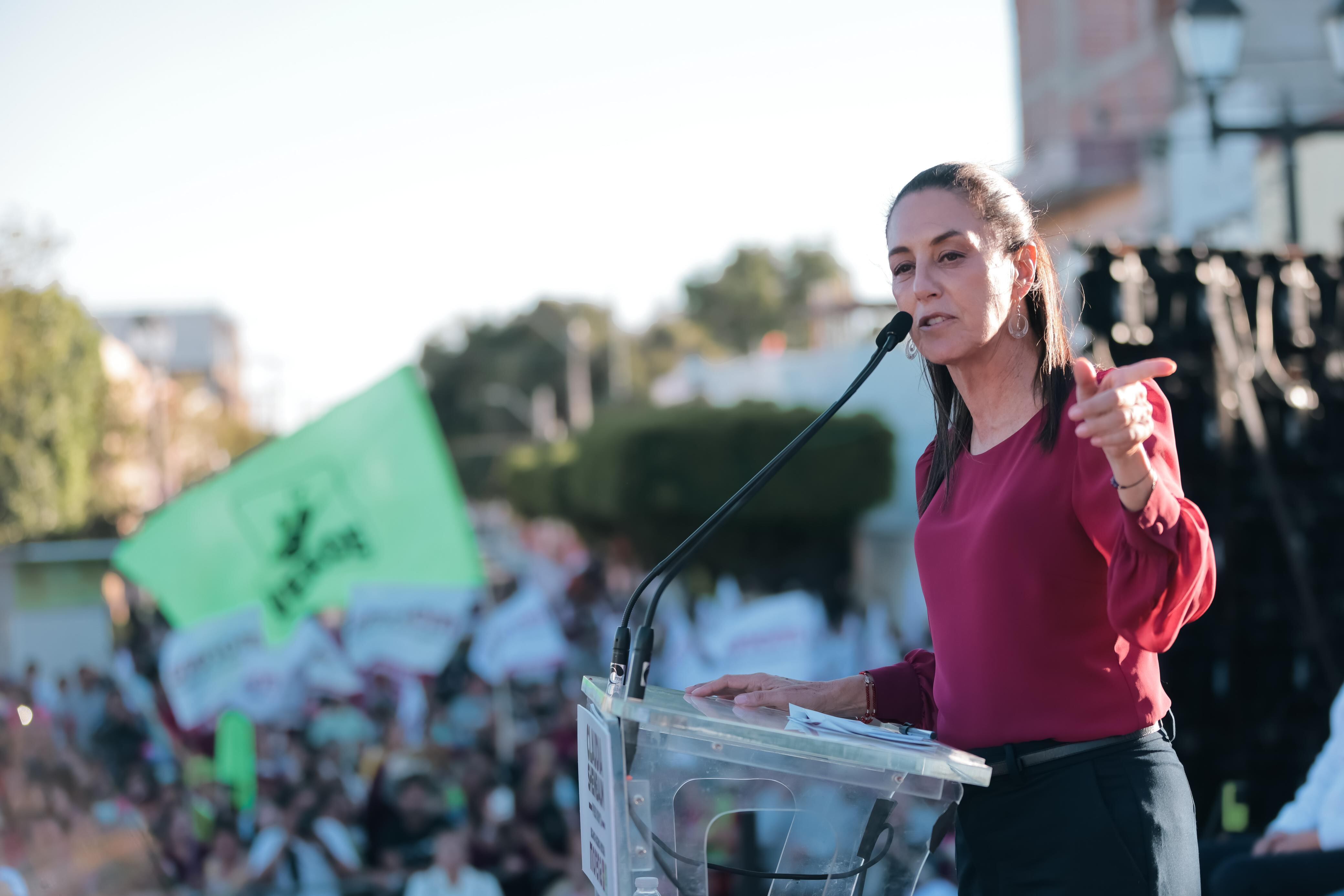 Campaña presidencial, día 5: Claudia Sheinbaum en León