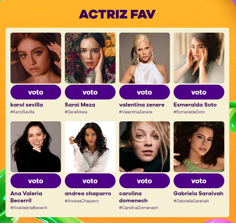 Nominados a los Kids Choice Awards México 2023