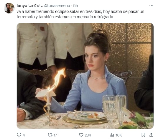 Memes del eclipse solar del 8 de abril